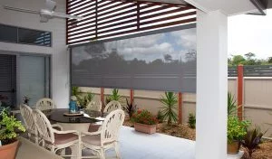 Straight Drop Side Channel Awning