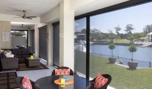 Straight Drop Side Channel Awning