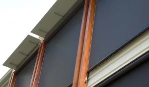 Straight Drop Wire Guide Awning
