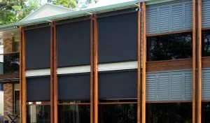 Straight Drop Wire Guide Awning